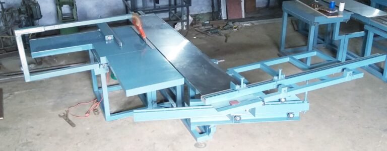A Look Inside a Panel Saw Machine Manufacturer in India